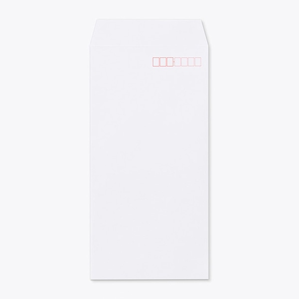 山櫻 封筒 長3 スミ貼 竹ホワイト80 CoC 〒枠入 00513096 1000枚/箱(ご注文単位1箱)【直送品】