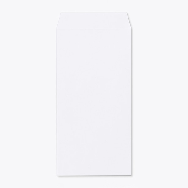 山櫻 封筒 長3 スミ貼 竹ホワイト80 裏地紋墨 CoC 〒枠なし 00513099 1000枚/箱(ご注文単位1箱)【直送品】