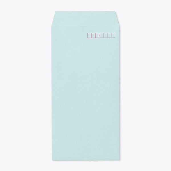 山櫻 封筒 長3 スミ貼 Kソライロ85 CoC 〒枠なし 00513301 1000枚/箱(ご注文単位1箱)【直送品】