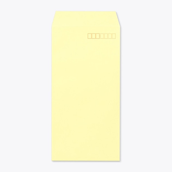山櫻 封筒 長3 スミ貼 Kレモン85 〒枠入 00513303 1000枚/箱(ご注文単位1箱)【直送品】