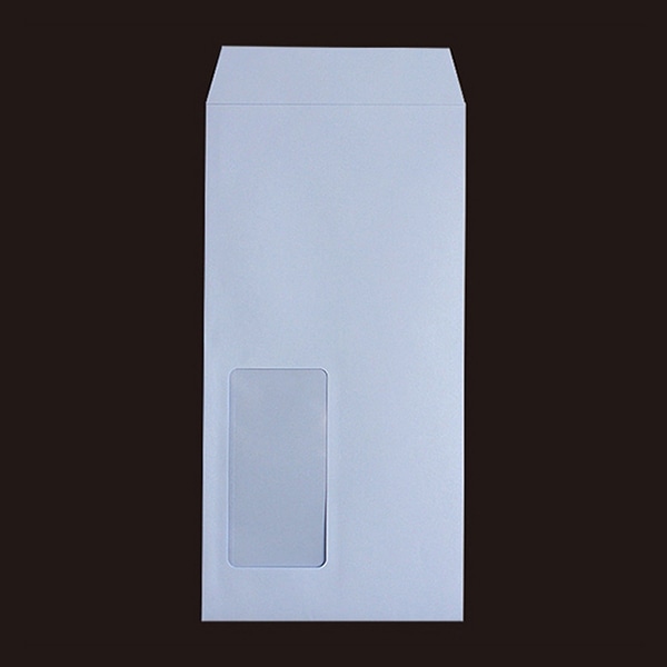 山櫻 封筒　長3窓付　スミ貼　ECアクア80 CoC　〒枠なし　LP-HL　A1460 00513812 　500枚/箱（ご注文単位1箱）【直送品】