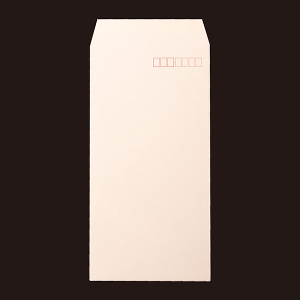 山櫻 封筒　長3　スミ貼　ヨミニクイ　ECピンク80 CoC　〒枠入 00513819 　1000枚/箱（ご注文単位1箱）【直送品】