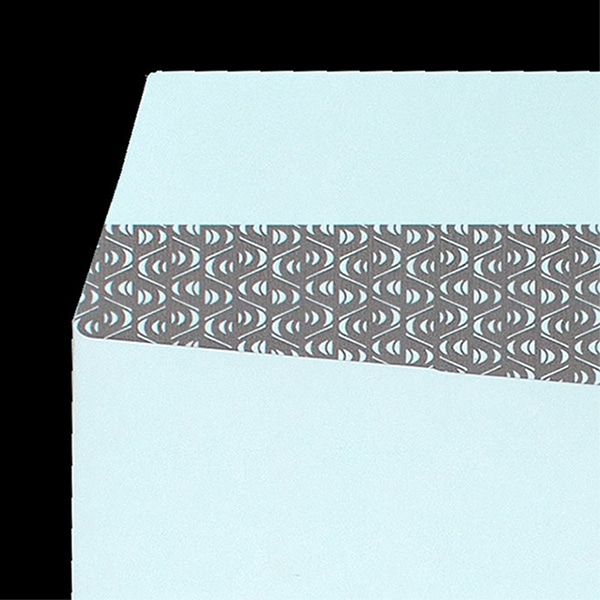 山櫻 封筒　長3　スミ貼　ヨミニクイ　ECブルー80 CoC　〒枠入 00513822 　1000枚/箱（ご注文単位1箱）【直送品】