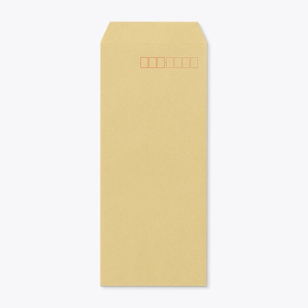 山櫻 封筒　長4　中貼　Gクラフト70 CoC　〒枠入 00515005 　1000枚/箱（ご注文単位1箱）【直送品】