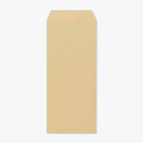 山櫻 封筒　長4　中貼　クラフト70 CoC　〒枠なし 00515007 　1000枚/箱（ご注文単位1箱）【直送品】