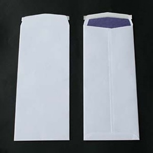 山櫻 封筒　長4　中貼　白二重　220S丸ベロ　スラット スラット　CoC　〒枠なし 00516104 　1000枚/箱（ご注文単位1箱）【直送品】