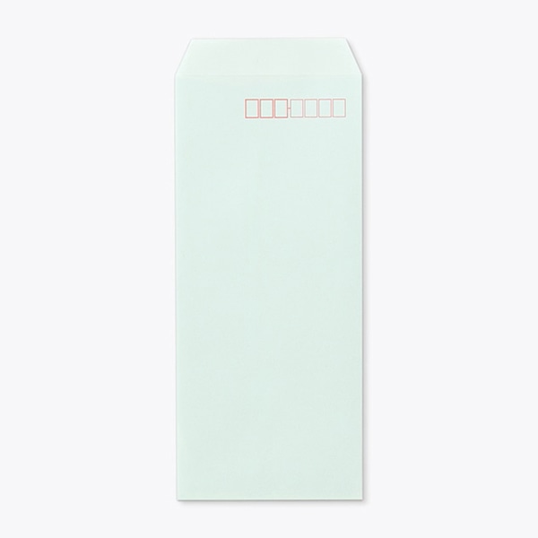 山櫻 封筒　長4　中貼　Kミズイロ85 CoC　〒枠入 00517022 　1000枚/箱（ご注文単位1箱）【直送品】