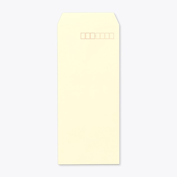 山櫻 封筒 長4 スミ貼 ECクリーム80 CoC 〒枠入 00519041 1000枚/箱(ご注文単位1箱)【直送品】