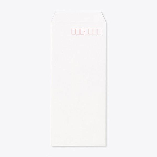 山櫻 封筒 長4 スミ貼 ECホワイト80 CoC 〒枠入 00519050 1000枚/箱(ご注文単位1箱)【直送品】