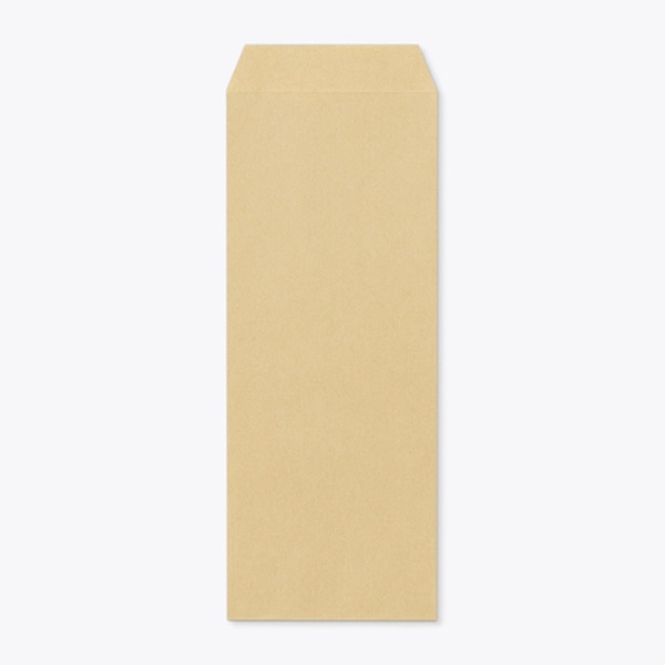 山櫻 封筒　長40　スミ貼　クラフト85 CoC　〒枠なし 00521012 　1000枚/箱（ご注文単位1箱）【直送品】