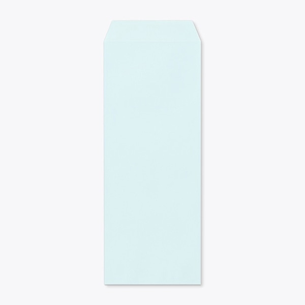 山櫻 封筒　長40　スミ貼　ECブルー80 CoC　〒枠なし 00521083 　1000枚/箱（ご注文単位1箱）【直送品】