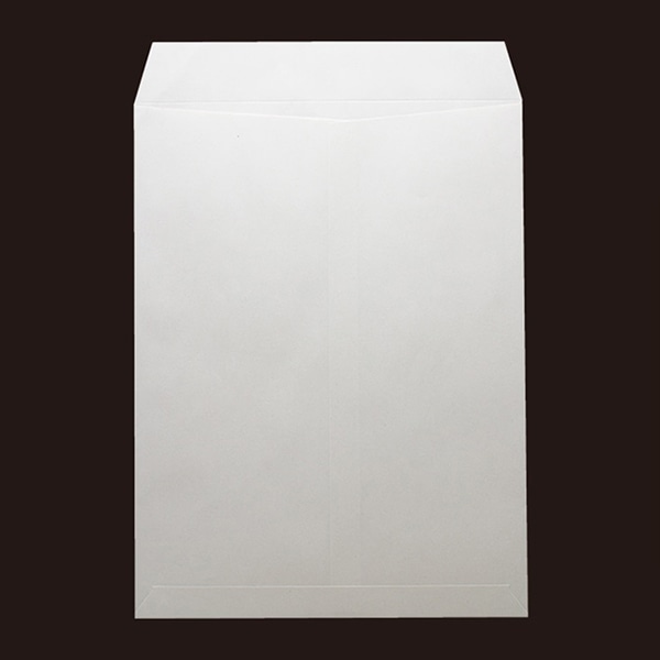 山櫻 封筒　角0　中貼　ホワイトR40100 CoC　〒枠なし 00523003 　500枚/箱（ご注文単位1箱）【直送品】