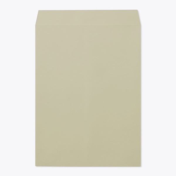山櫻 封筒　角0　中貼　Kグレイ100 CoC　〒枠なし 00524007 　500枚/箱（ご注文単位1箱）【直送品】