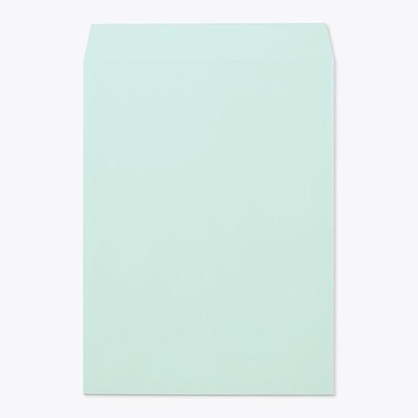 山櫻 封筒　角0　中貼　ECグリーン100 CoC　〒枠なし 00524023 　500枚/箱（ご注文単位1箱）【直送品】