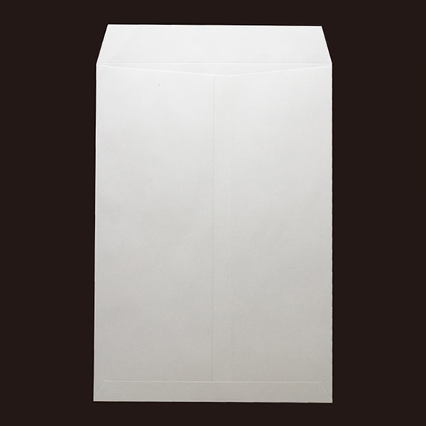 山櫻 封筒　角1　中貼　ホワイトR40100 CoC　〒枠なし 00526003 　500枚/箱（ご注文単位1箱）【直送品】