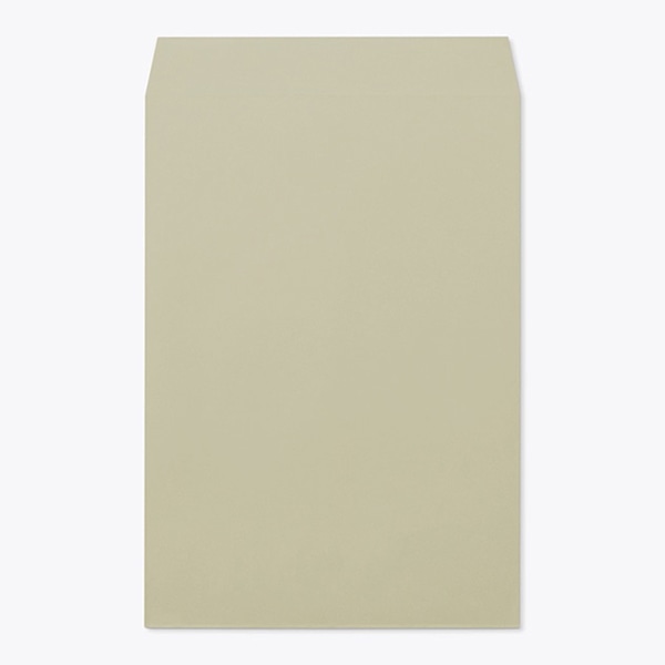 山櫻 封筒　角1　中貼　Kグレイ100 CoC　〒枠なし 00527007 　500枚/箱（ご注文単位1箱）【直送品】