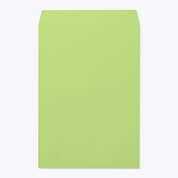 山櫻 封筒　角1　中貼　Kグリーン100 CoC　〒枠なし 00527008 　500枚/箱（ご注文単位1箱）【直送品】