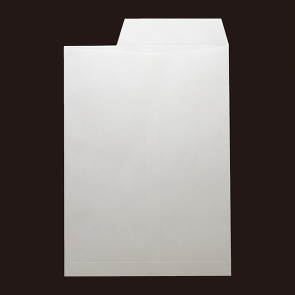 山櫻 封筒 角2 中貼 ホワイトR40 100 開封右1/3 CoC 〒枠なし 00529008 500枚/箱(ご注文単位1箱)【直送品】