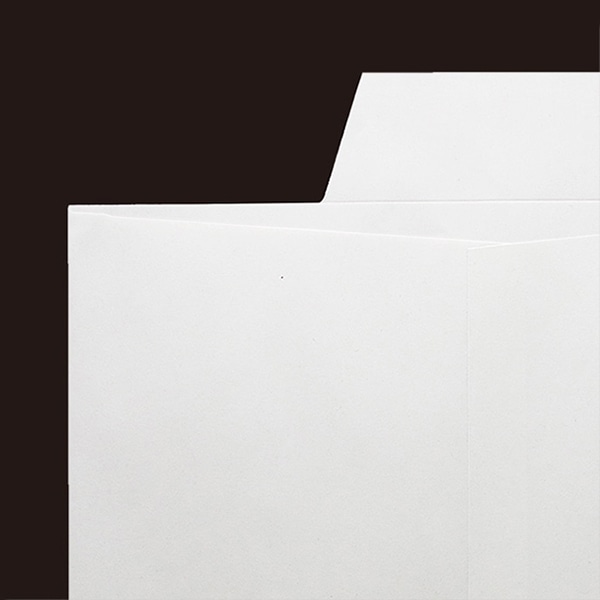 山櫻 封筒 角2 中貼 ホワイトR40 100 開封右1/3 CoC 〒枠なし 00529008 500枚/箱(ご注文単位1箱)【直送品】