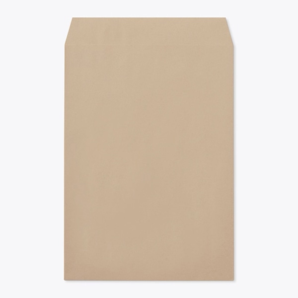 山櫻 封筒　角2　スミ貼　ナチュラルクラフト80 CoC　〒枠なし 00529015 　500枚/箱（ご注文単位1箱）【直送品】