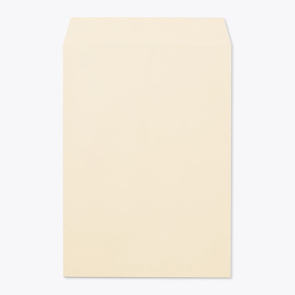 山櫻 封筒 角2 中貼 ECベージュ100 〒枠なし 00533006 500枚/箱(ご注文単位1箱)【直送品】