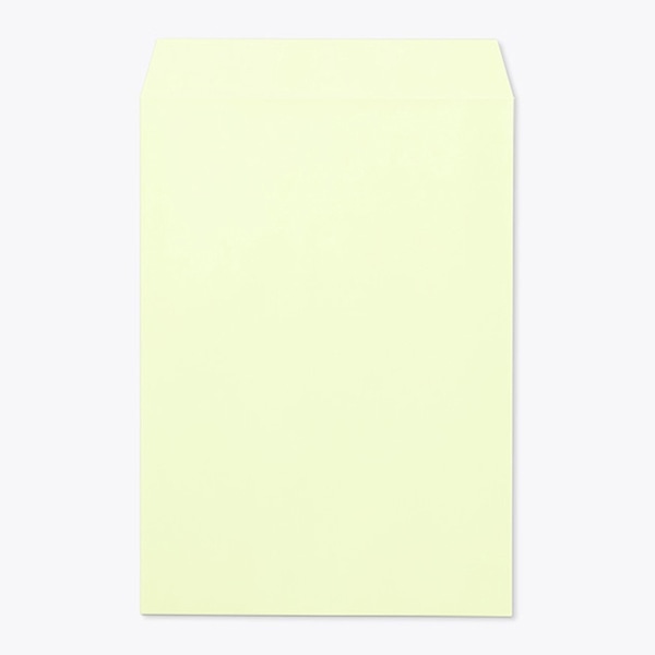 山櫻 封筒　角2　スミ貼　ECウグイス100 〒枠なし 00534047 　500枚/箱（ご注文単位1箱）【直送品】