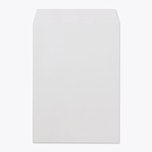 山櫻 封筒　角2　スミ貼　ECシルバー100 〒枠なし 00534056 　500枚/箱（ご注文単位1箱）【直送品】