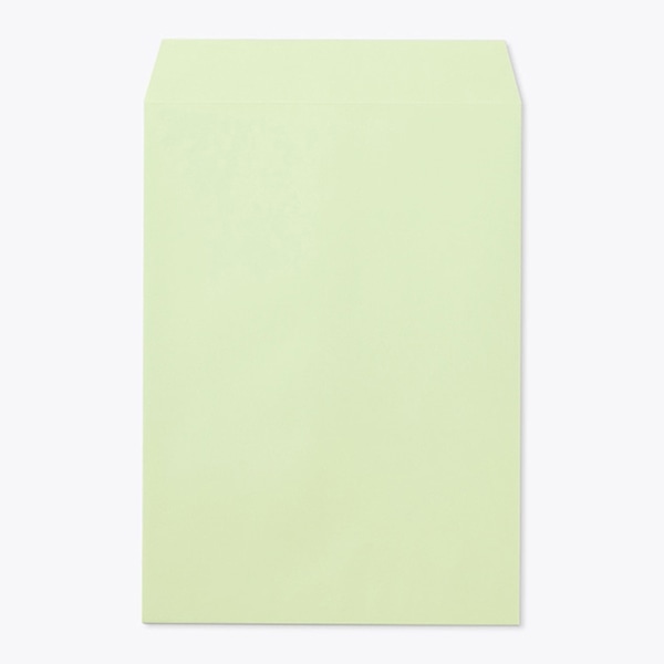 山櫻 封筒　角2　スミ貼　Kウグイス100 CoC　〒枠なし 00534061 　500枚/箱（ご注文単位1箱）【直送品】