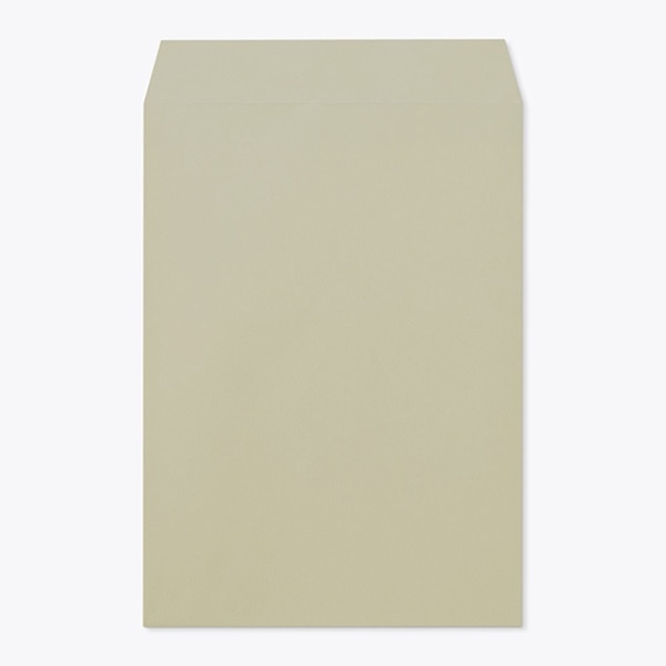 山櫻 封筒　角2　スミ貼　Kグレイ100 CoC　〒枠なし 00534067 　500枚/箱（ご注文単位1箱）【直送品】