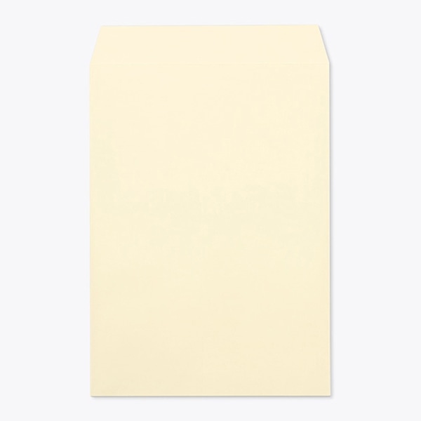 山櫻 封筒　角2　スミ貼　ミエナイクリーム100 CoC　〒枠なし 00534081 　500枚/箱（ご注文単位1箱）【直送品】