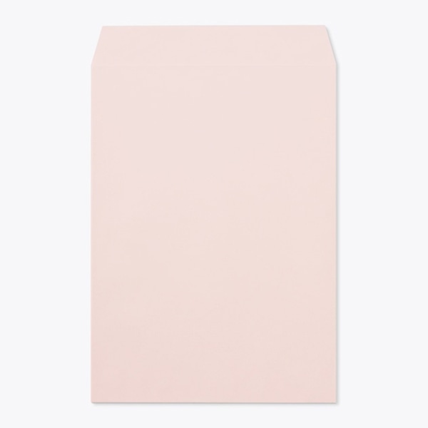 山櫻 封筒　角2　スミ貼　ミエナイピンク100 CoC　〒枠なし 00534082 　500枚/箱（ご注文単位1箱）【直送品】