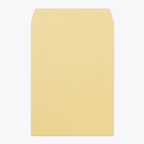 山櫻 封筒　角2　スミ貼　Kクリーム85 森林認証マーク入　〒枠なし 00534233 　500枚/箱（ご注文単位1箱）【直送品】