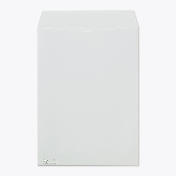 山櫻 封筒 角2 スミ貼 Kスカイ85 森林認証マーク入 〒枠なし 00534234 500枚/箱(ご注文単位1箱)【直送品】