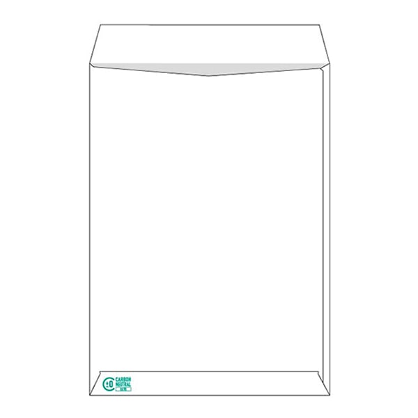 山櫻 封筒 角2 スミ貼 BSケント100 カーボンNT CoC マーク入 〒枠なし 00534405 500枚/箱(ご注文単位1箱)【直送品】