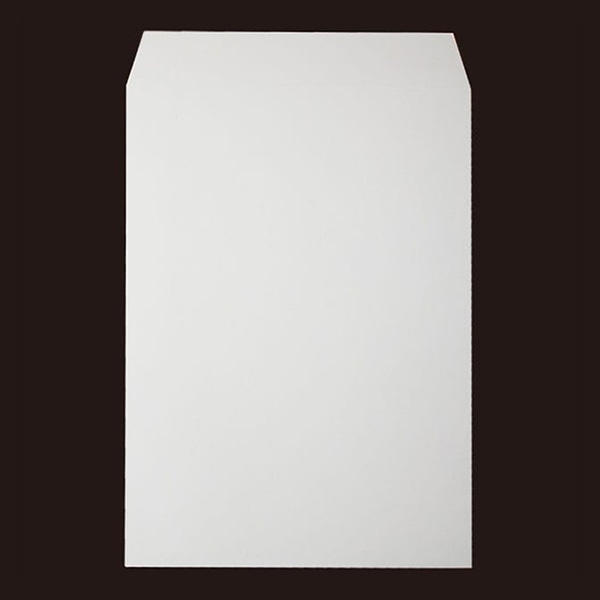 山櫻 封筒　角2　スミ貼　ヨミニクイ　ECグレイ100 CoC　〒枠なし 00534510 　500枚/箱（ご注文単位1箱）【直送品】