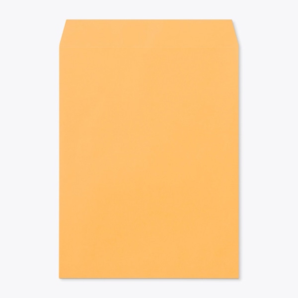 山櫻 封筒　角3　中貼　Kオレンジ100 CoC　〒枠なし 00540004 　500枚/箱（ご注文単位1箱）【直送品】
