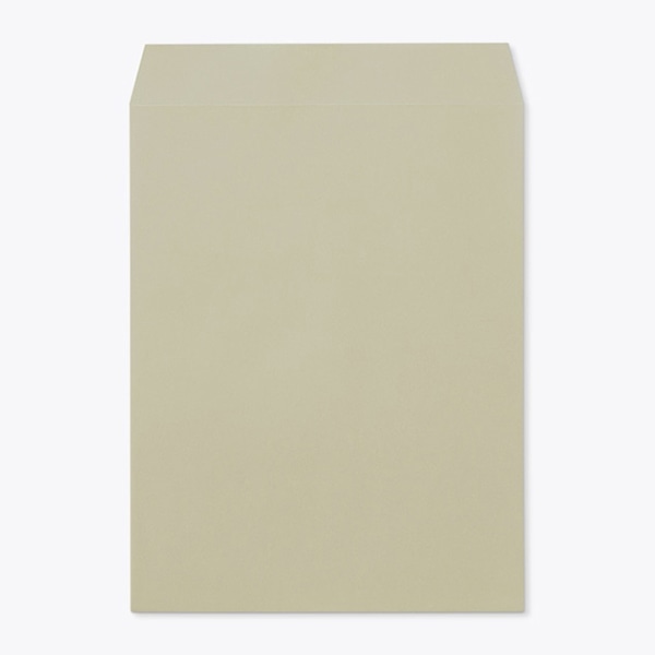 山櫻 封筒　角3　中貼　Kグレイ100 〒枠なし 00540007 　500枚/箱（ご注文単位1箱）【直送品】