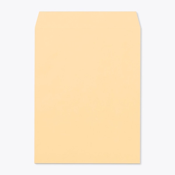 山櫻 封筒　角3　中貼　ECオレンジ100 〒枠なし 00541009 　500枚/箱（ご注文単位1箱）【直送品】