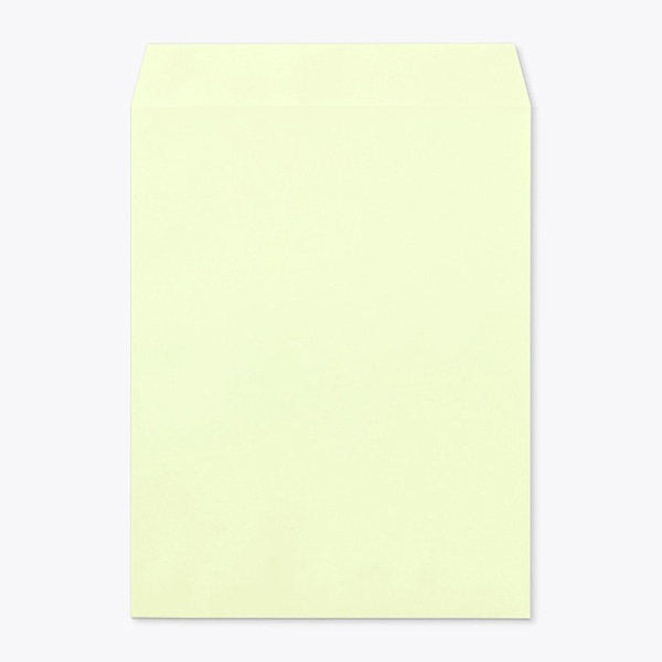 山櫻 封筒　角3　スミ貼　ECウグイス100 〒枠なし 00542047 　500枚/箱（ご注文単位1箱）【直送品】