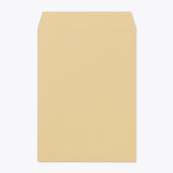 山櫻 封筒 角4 中貼 クラフト70 CoC 〒枠なし 00545001 500枚/箱(ご注文単位1箱)【直送品】