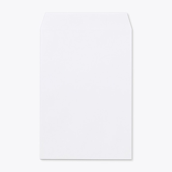 山櫻 封筒　角6　スミ貼　竹ホワイト80 CoC　〒枠なし 00547053 　1000枚/箱（ご注文単位1箱）【直送品】