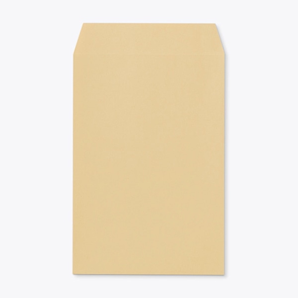 山櫻 封筒　角7中貼　クラフト85 CoC　〒枠なし 00548004 　1000枚/箱（ご注文単位1箱）【直送品】