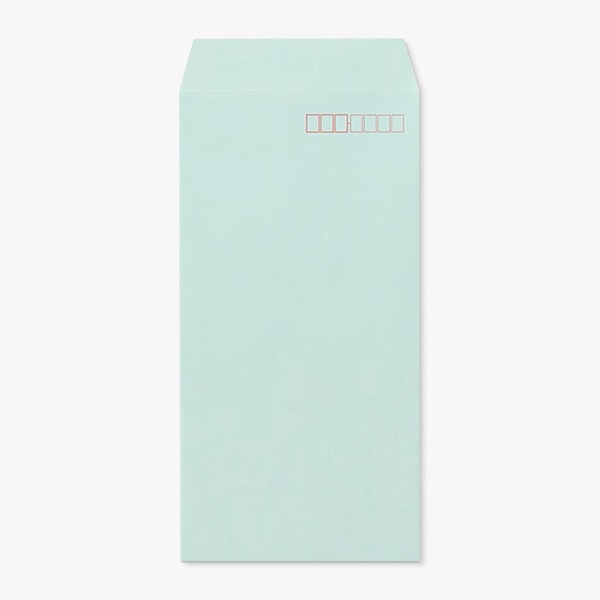 山櫻 封筒 長3 スミ貼 SKミズイロ85 〒枠入 00562092 1000枚/箱(ご注文単位1箱)【直送品】