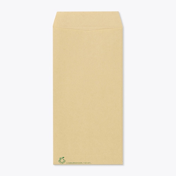 山櫻 封筒 長3 スミ貼 間伐材クラフト85 マーク入 〒枠入 00562192 1000枚/箱(ご注文単位1箱)【直送品】