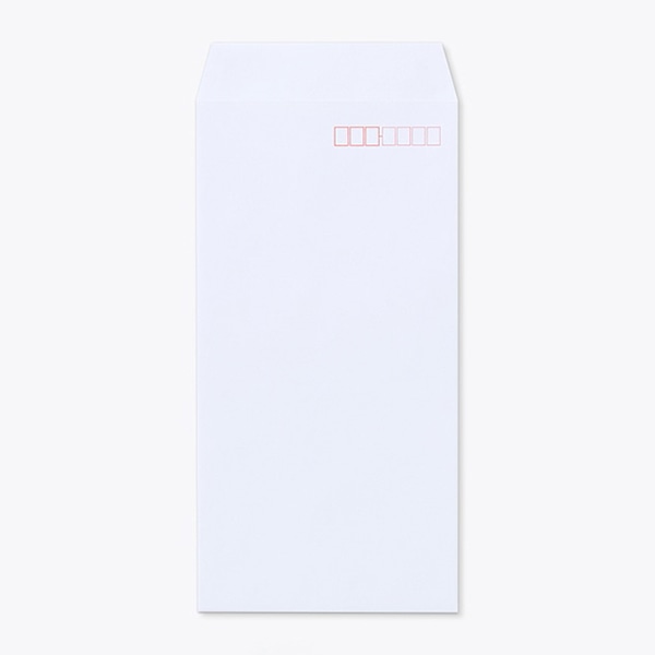 山櫻 封筒 長3 中貼 再生ケント80 〒枠入 00562690 1000枚/箱(ご注文単位1箱)【直送品】