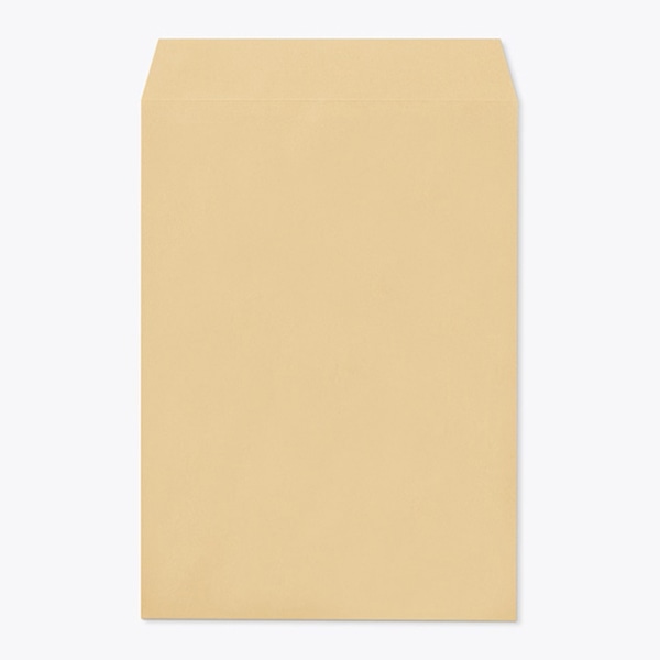 山櫻 封筒　角2　中貼　クラフト85　グット CoC　〒枠なし 00563061 　500枚/箱（ご注文単位1箱）【直送品】
