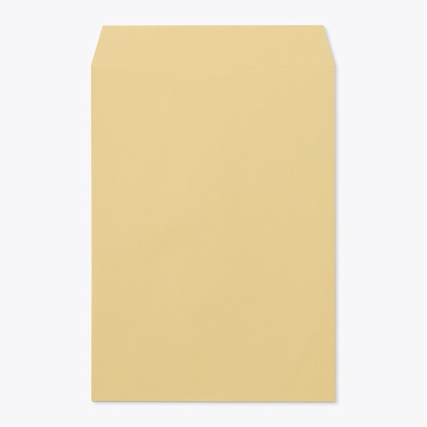 山櫻 封筒　角2　スミ貼　Gクラフト100　スラット CoC　〒枠なし 00563142 　500枚/箱（ご注文単位1箱）【直送品】