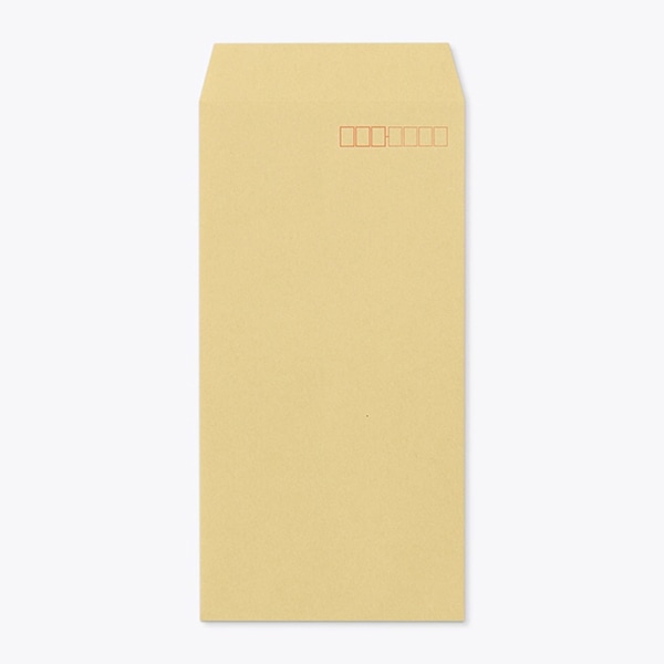 山櫻 封筒 長3 スミ貼 Gクラフト85 スラット CoC 〒枠入 00563146 1000枚/箱(ご注文単位1箱)【直送品】