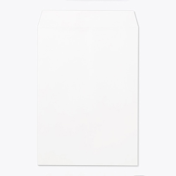 山櫻 封筒 角2 中貼 ECホワイト100 スラット CoC 〒枠なし 00563270 500枚/箱(ご注文単位1箱)【直送品】