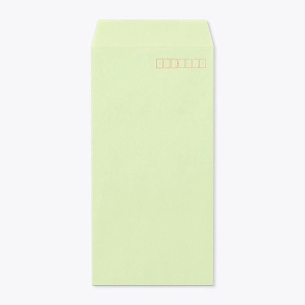 山櫻 封筒　長3　中貼　Kウグイス85　グット CoC　〒枠入 00563351 　1000枚/箱（ご注文単位1箱）【直送品】